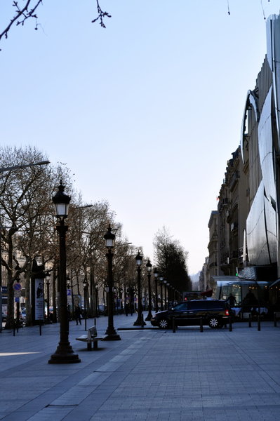 La Champs Elysees!