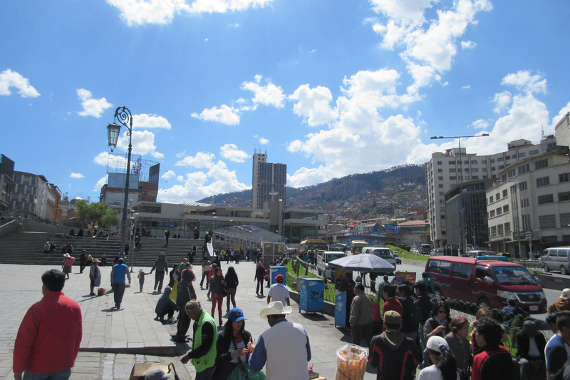 Vue trépignante de La Paz