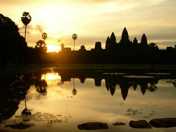 Sunrise at Angkor Wat 1