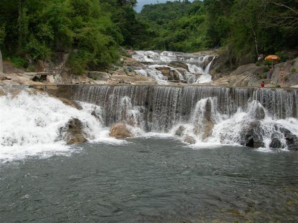 Waterfalls outside Nha Trang