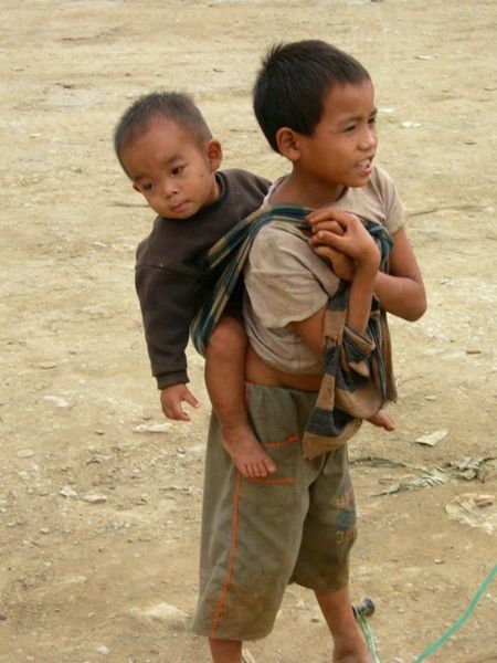 Kids Looking After Kids - Laos 2