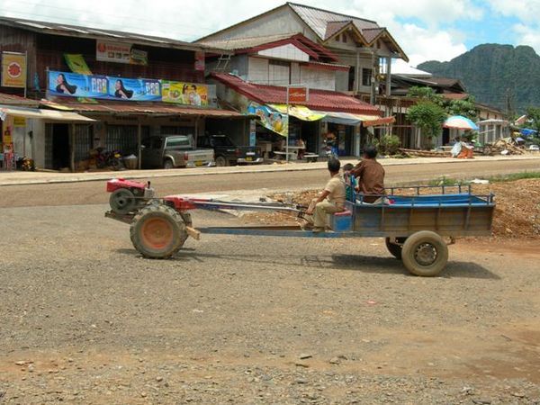 Local Transportation - Laos