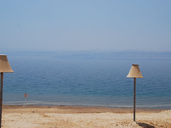 Dead Sea - Israel on the other side