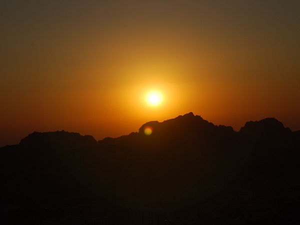 Sunset Over Petra 2