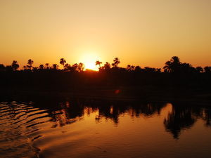 Sunset on Nile 5