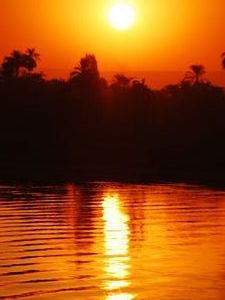 Sunset on Nile 7