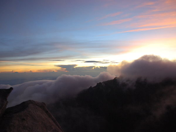 Sunrise from the top of Mt Kinabalu 5