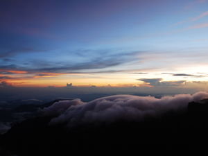 Sunrise from the top of Mt Kinabalu 7