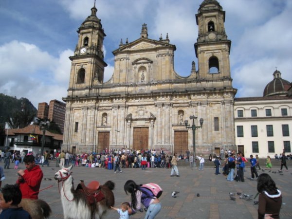 Bogota main square