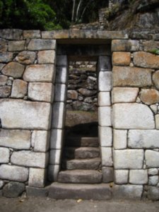 Inca door way