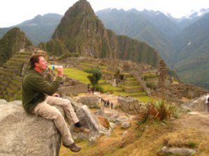 Inca Kola at Machu Picchu