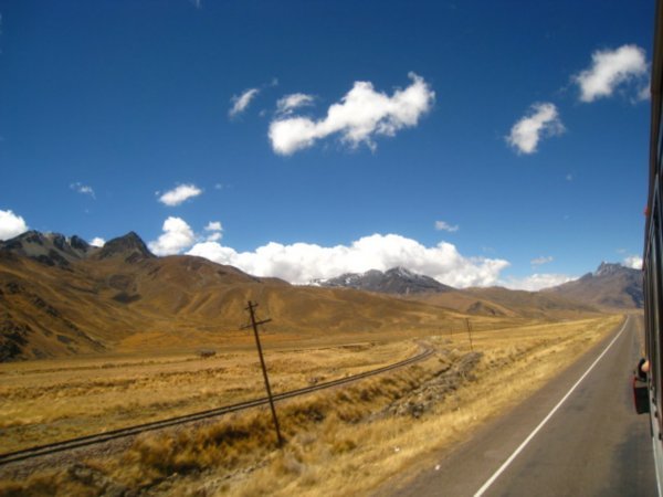 Highlands on way to Puno