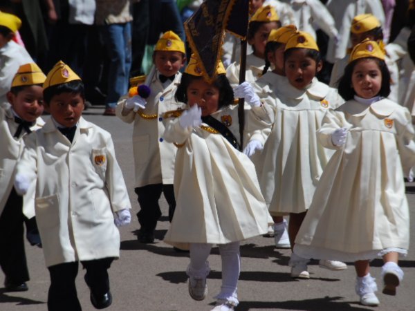 Parade in Puno