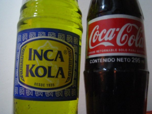 In Peru Inca Kola outsells CocaCola