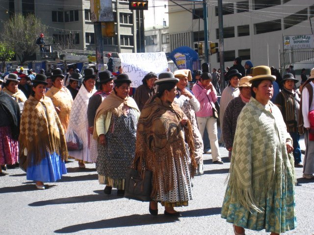 Protest in La Paz