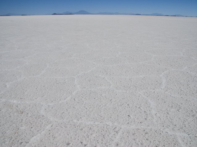 Salt Flats are 12000sq km