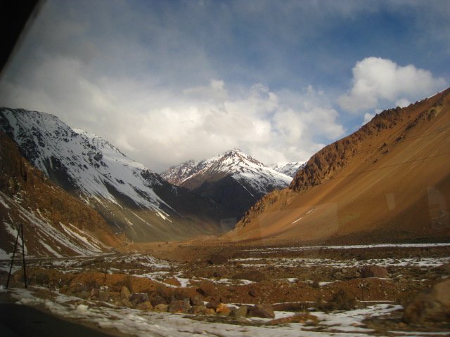 Travelling through the Andean