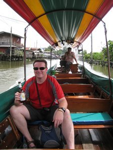Ridding in a Longboat with Beer