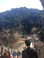 Looking down the Great Wall