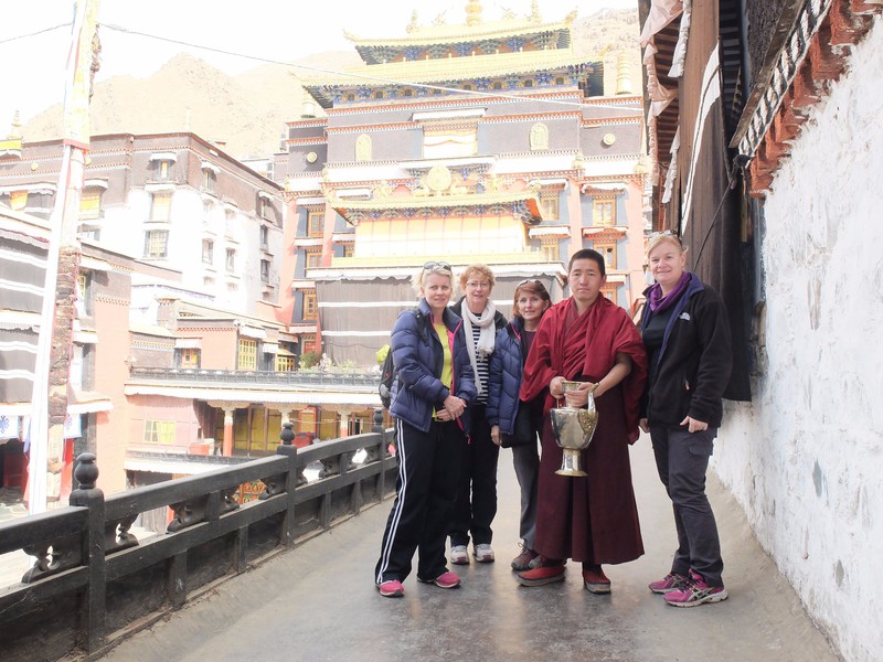 We hijacked a monk for a picture