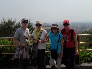 On the hill above the Forbidden City