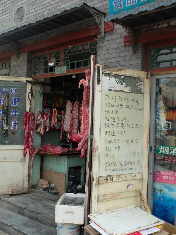 The local butcher