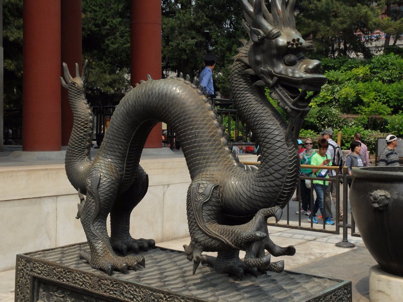 The dragon - the symbol of the emperor