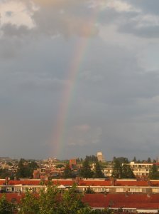 Rainbow from Ross's Window