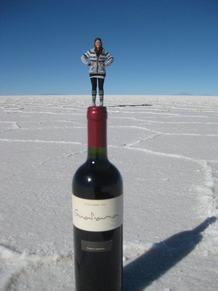 Giant Wine Bottle Photo