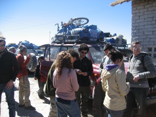 Gathering in Center of Convoy