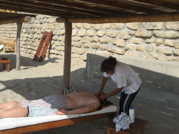 Beach-Side Massage