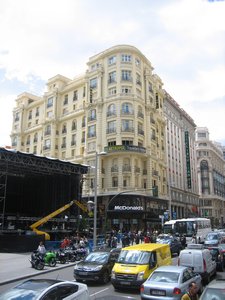 Gran Via and Our Hotel