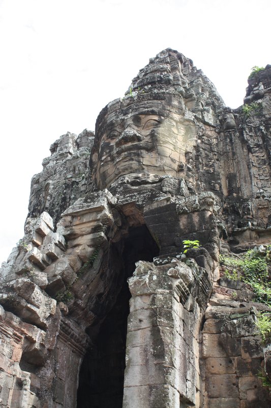 The Back of the Entrance to Angkor Thom