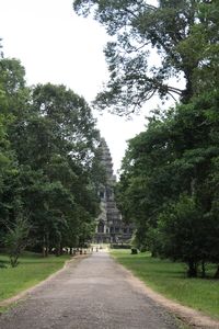 Road Leading to Angkor Wat from the Back