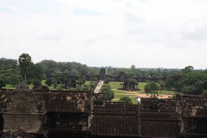 Angkor Wat - Overlooking the Entranceway