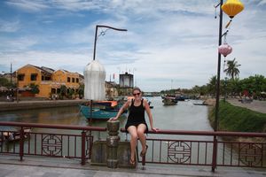 A Bridge in the Old Town of Hoi An