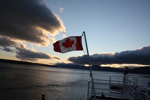 Views from the Ferry to Ile aux Coudres