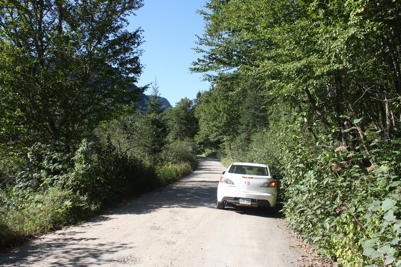 Driving in Parc National de la Jacques Cartier