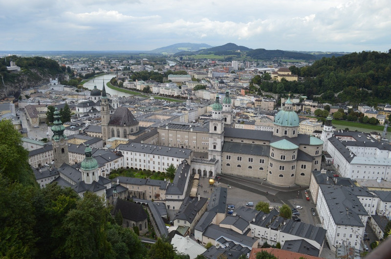 Salzburg from the castle