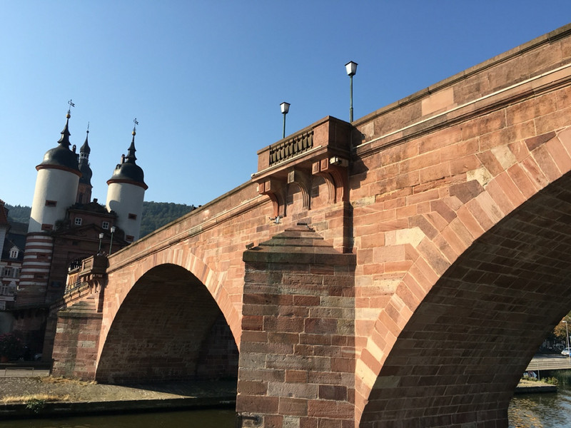The Altes Br&#252;cke from the river