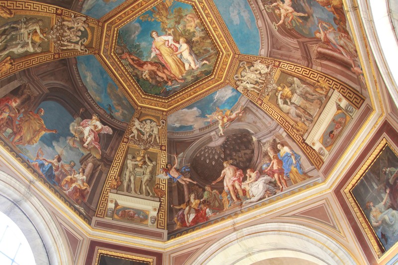 inside the Vatican halls