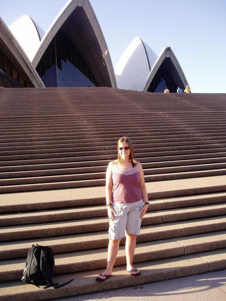 Steps to the opera house