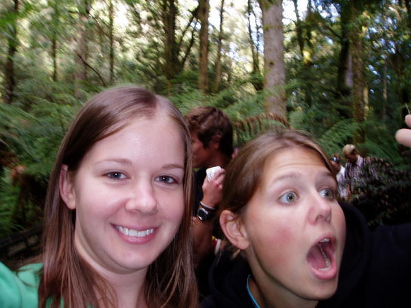 Me and Katie in the Rainforest