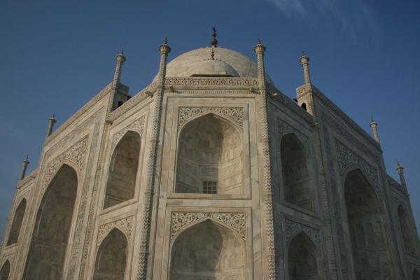 the Taj up close and personal