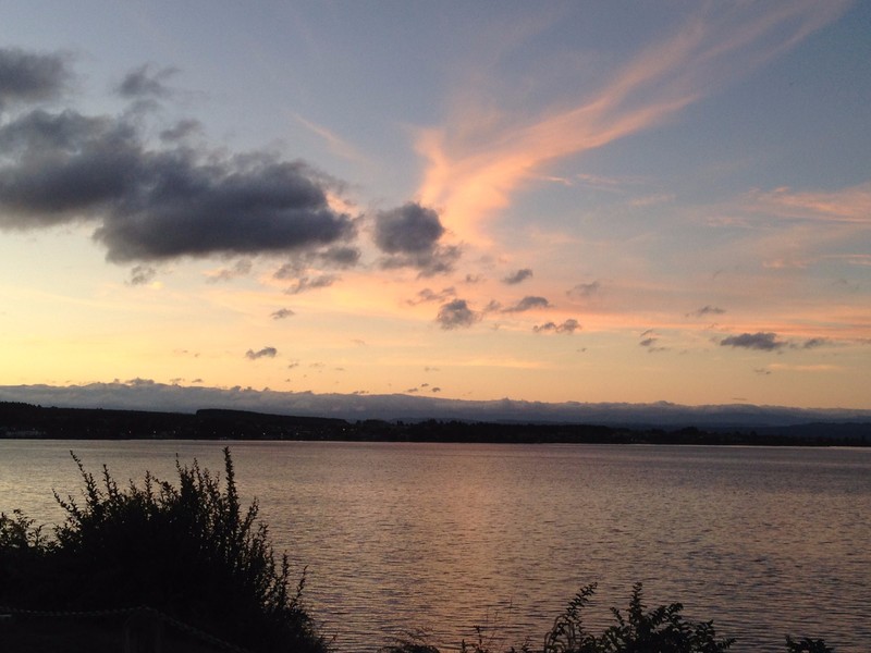 Lake Taupo sunset 