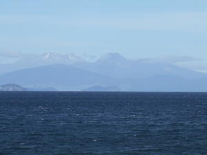 View over lake Taupo