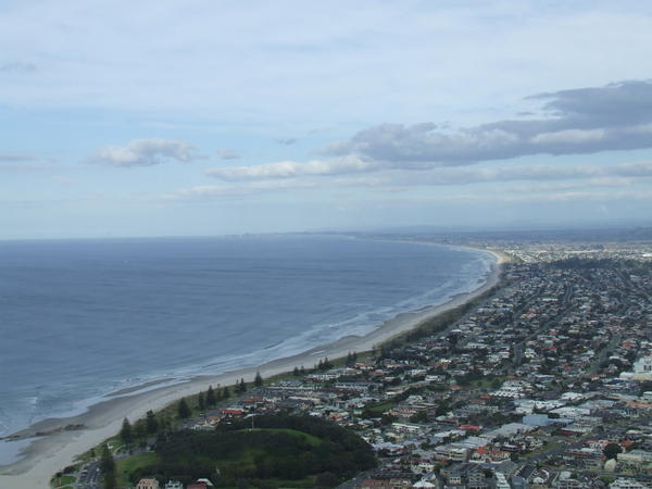 View of the bay of Plenty