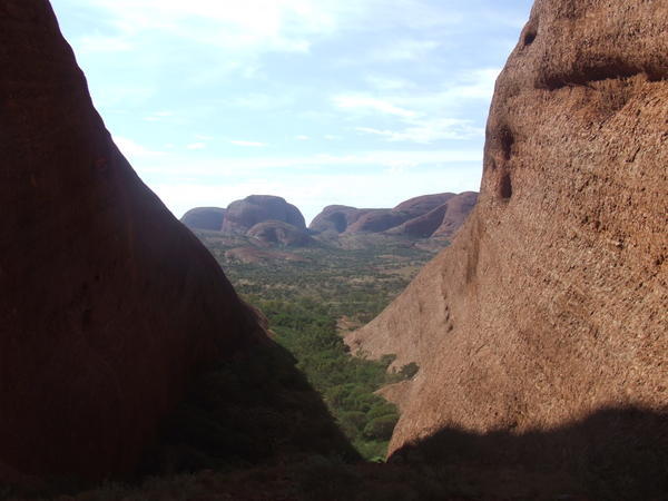 View from the Olgas