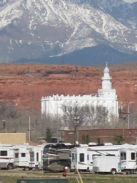 Mormon temple in Utah