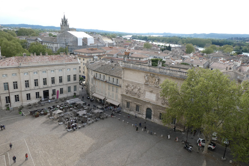 View of Avignon from Palais des Papes